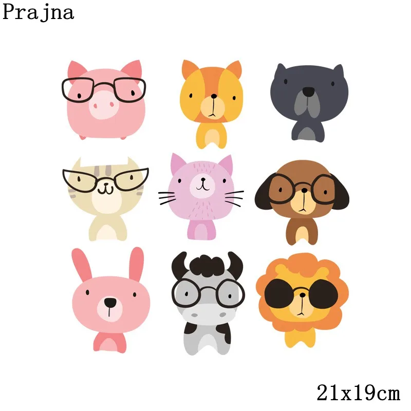 Латунь Prajna, с единорогом, кошкой, машинкой, совой, тепло, переводится на уровень, моющиеся наклейки на одежду, сделай сам, футболка, украшение, аппликация, железо на переводе - Цвет: Латунь