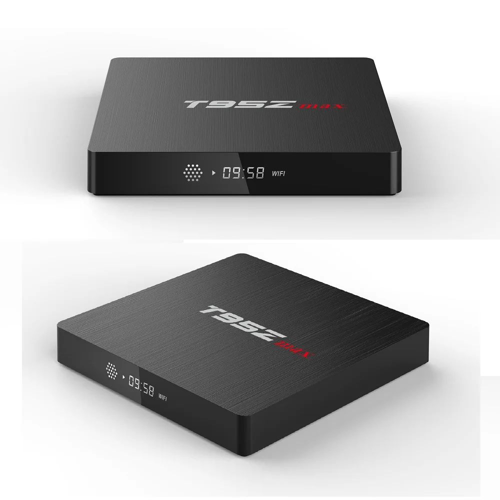 T95Z макс 3 Гб оперативной памяти 32 встроенной процессор Amlogic S912 Octa Core Andorid 7 1 ТВ