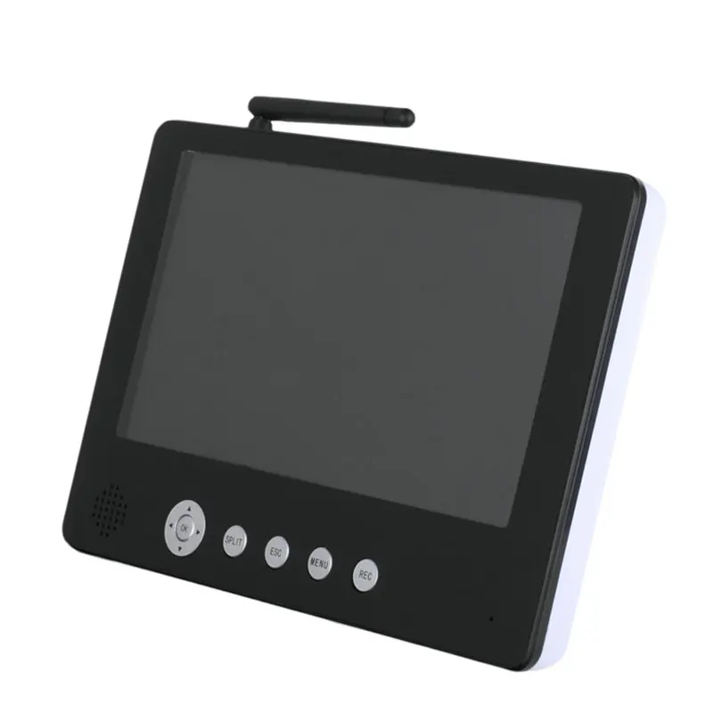 YobangSecurity 4 камеры 9 дюймов DVR 2 ГГц беспроводной аудио видео детский монитор 4CH CCTV NVR