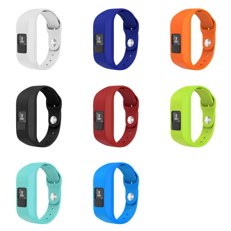 Ремешок на запястье мягкий силиконовый сменный для Garmin Vivofit 3/JR Smart Band