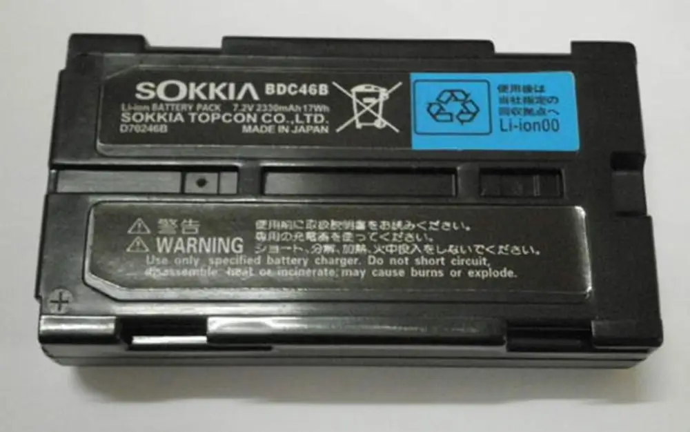 

NEW SOKKIA BDC46B/BDC-46/BDC46 Li-ion battery (2330mAh) FOR SOKKIA TOTAL STATION