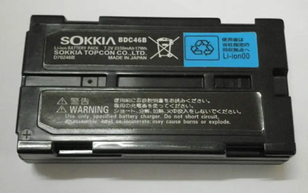 Новинка литий ионный аккумулятор SOKKIA BDC46B/BDC 46/BDC46 (2330 мАч) для общая станция|Детали