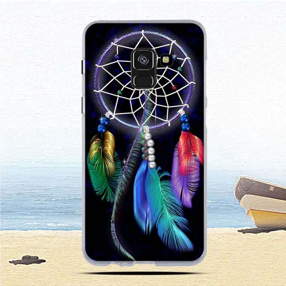 Чехол для телефона samsung Galaxy A8 2018 чехол задняя крышка из ТПУ A530F силиконовый сумка