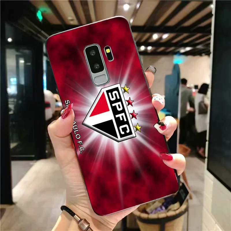 Чехол для телефона Yinuoda Sao Paulo Futebol Clube R. Arboleda Galaxy J2RIME J2Pro J4plus J6 черный мягкий