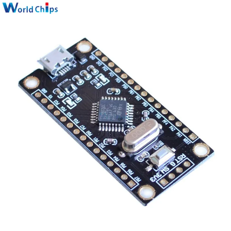 Макетная плата STM8S105K4T6 модуль STM8 Mini системная MCU обучающая 3 В 16 МГц|Интегральные