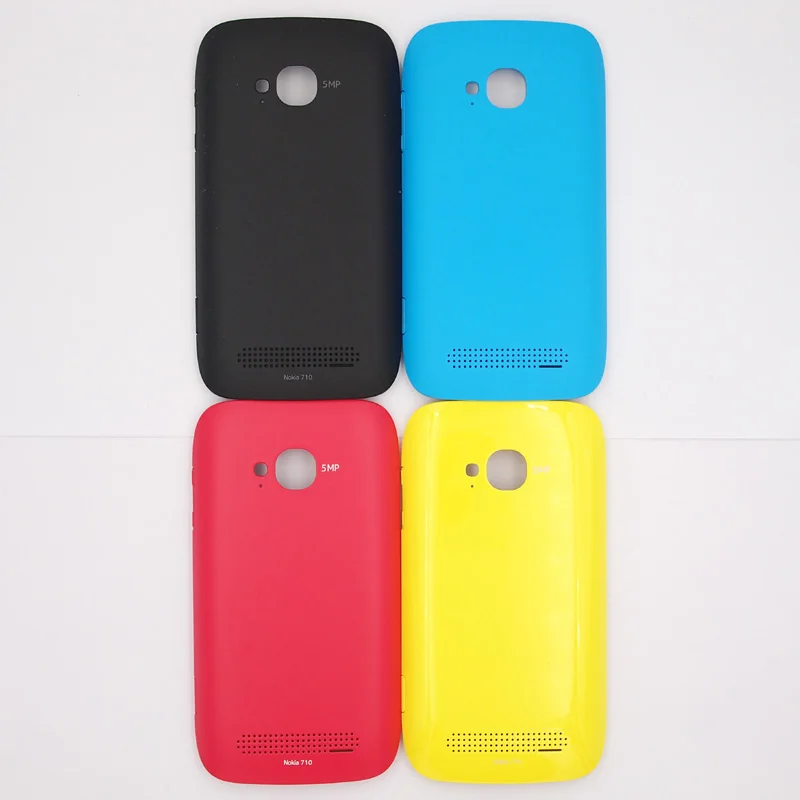 BaanSam Новая цветная Крышка батарейного отсека задняя крышка Корпус для Nokia Lumia 710