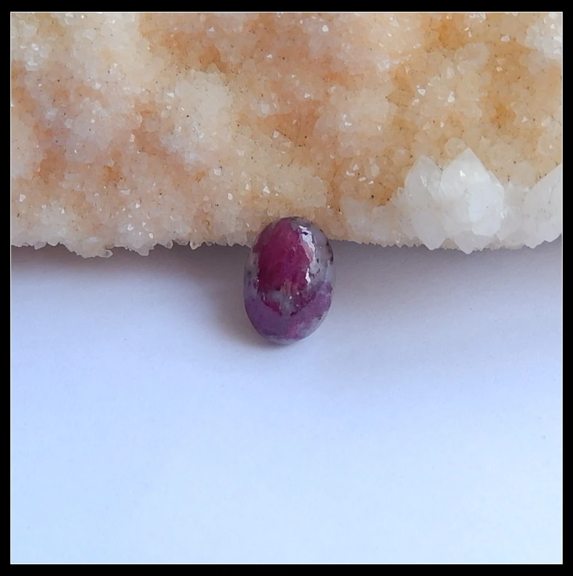 AAA натуральный камень рубин драгоценные камни овальной формы кабошон 16x11x5 мм 2 01 г