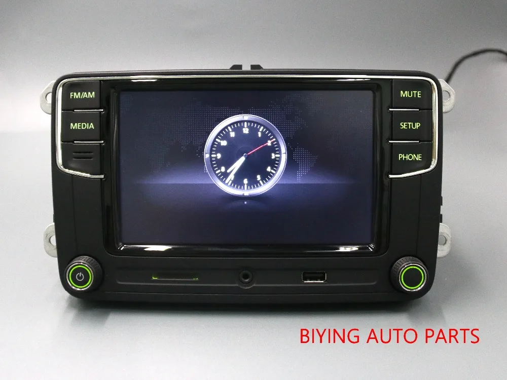 Радиоприемник AIDUAUTO RCD330 Plus зеленый светильник с кнопками для Skoda Octavia fabia 187A 6RD 035 187
