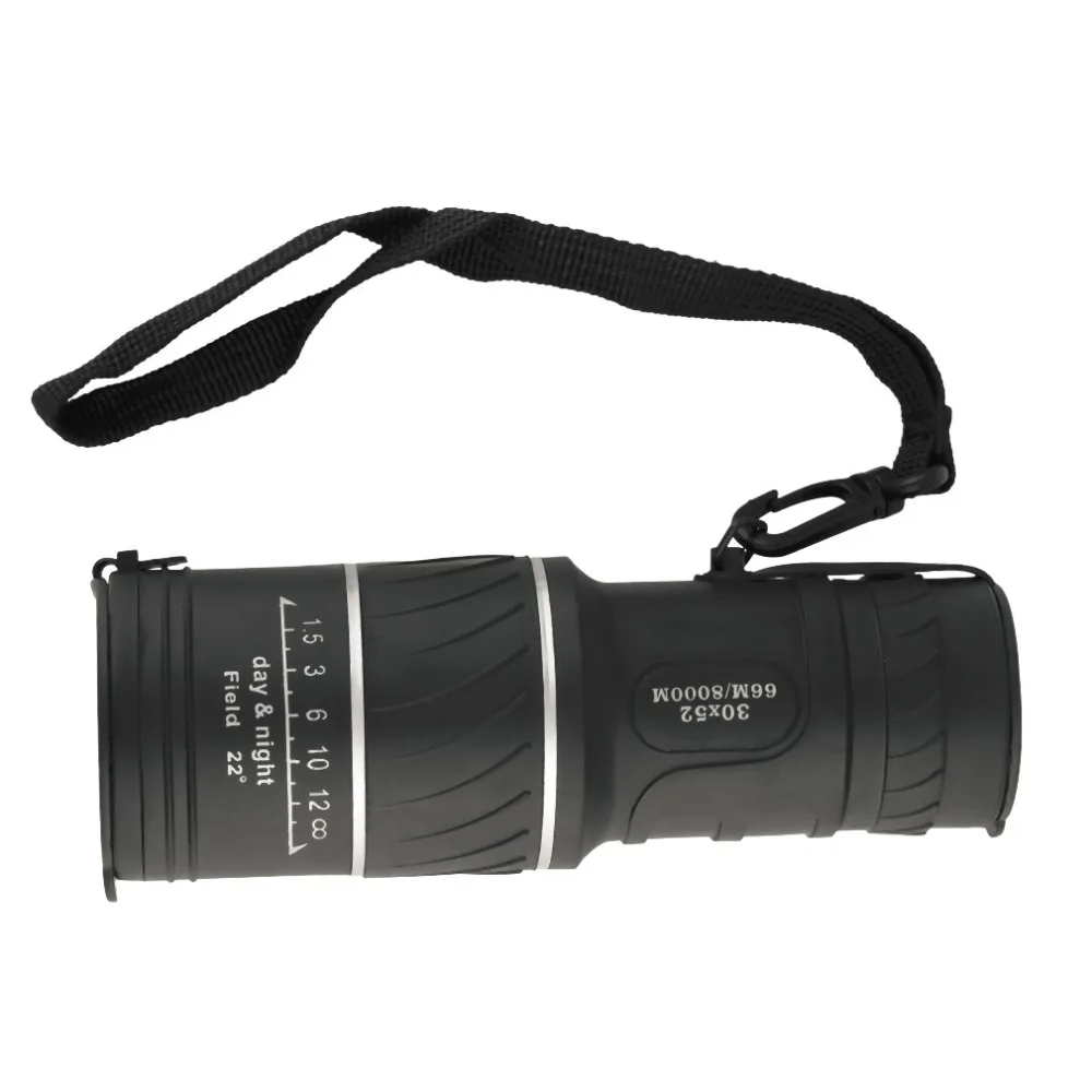 30x52 Двойной фокус зум оптический объектив монокулярный телескоп Бинокль мульти