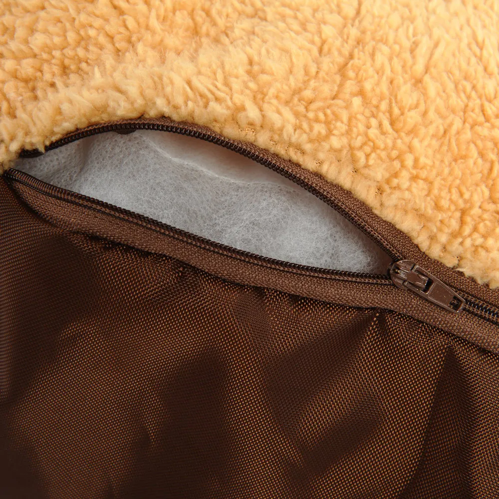 HOOPET собака Cat мягкий матрас кровать любимчика Подушка со съемными Дизайн чехол