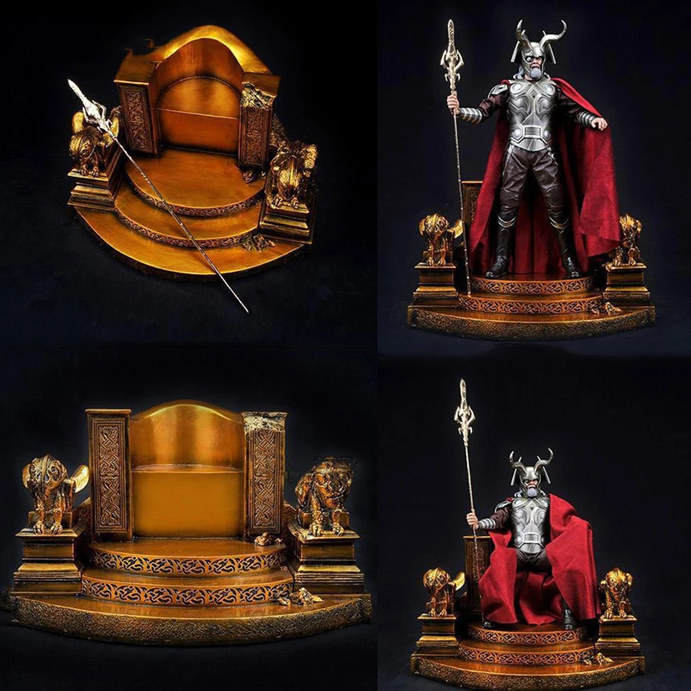 Горячая фигурка аксессуар 1/6 Odin трон модель SS018 loki стул базовая станция F/1" Коллекция фигурок без копья