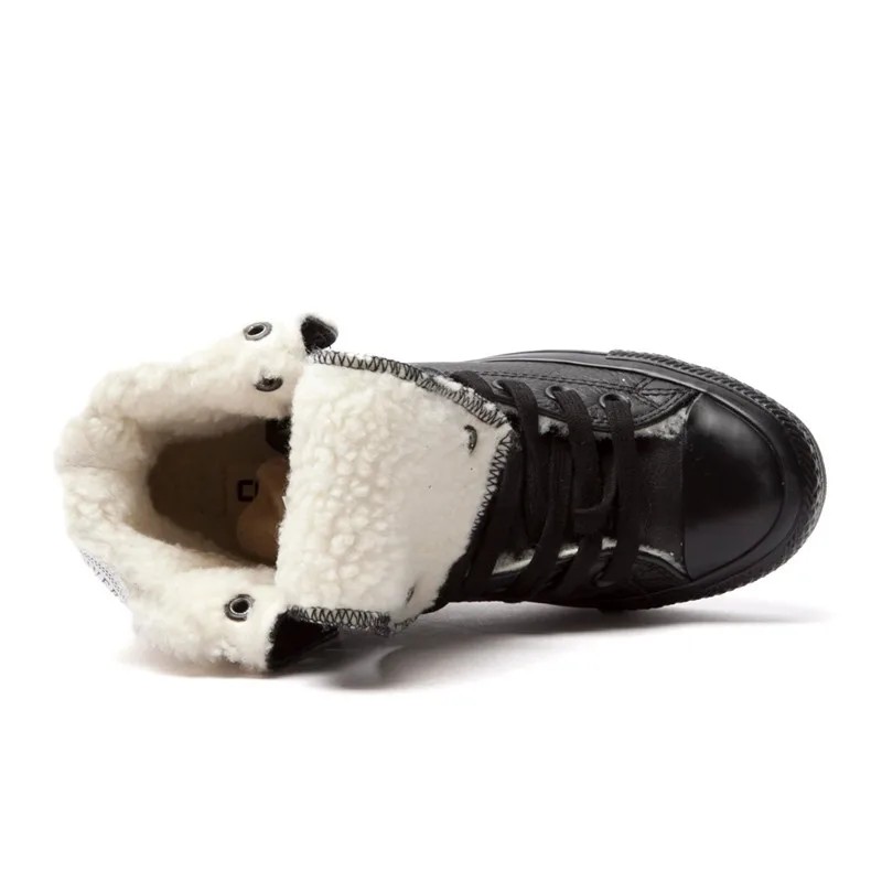 Converse Оригинальные кроссовки Для женщин Скейтбординг обувь Термальность