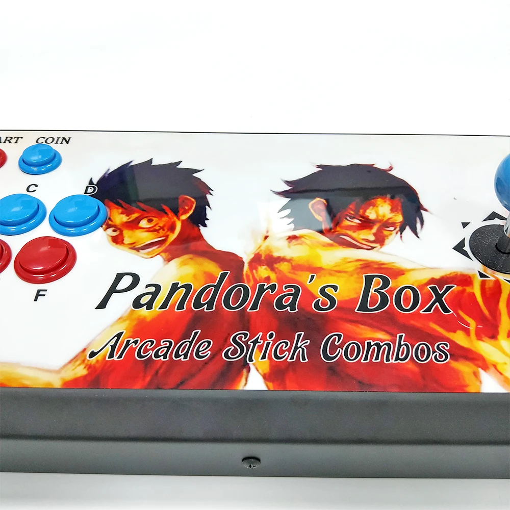 Pandora Box 9 1500 В 1 аркадная игра железная Консоль 2 плеера игровой контроллер консоль