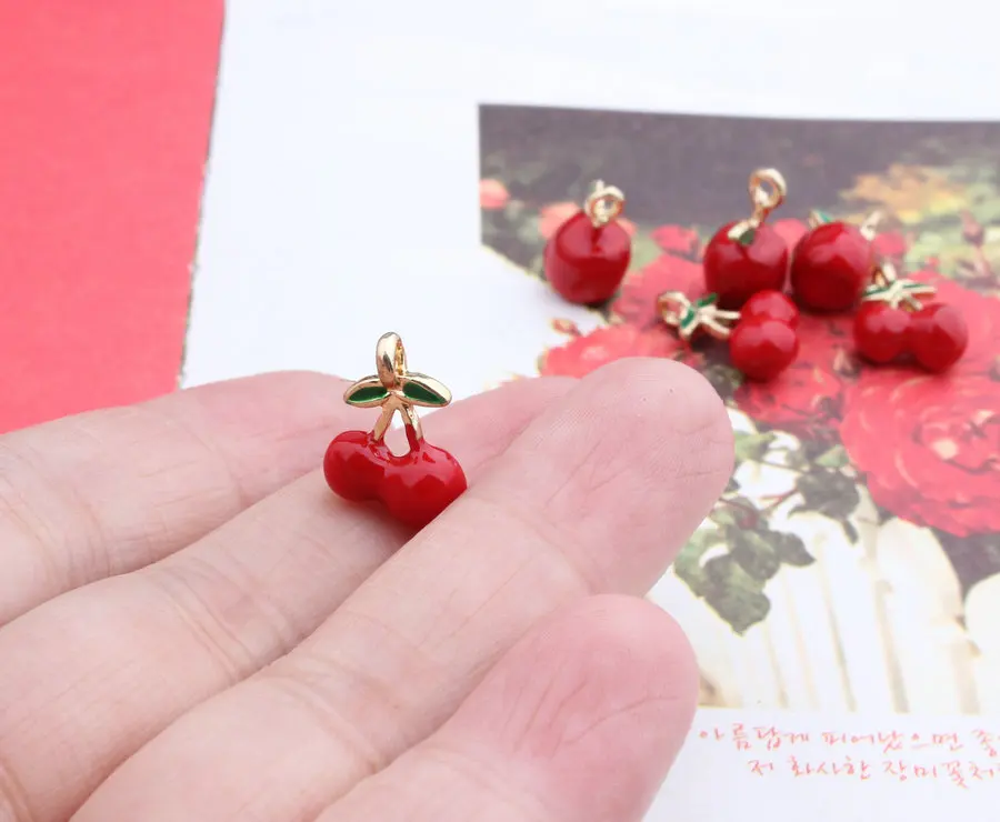 50 шт. подвеска в виде фруктов|red apple|apple pendantcharm fruit |
