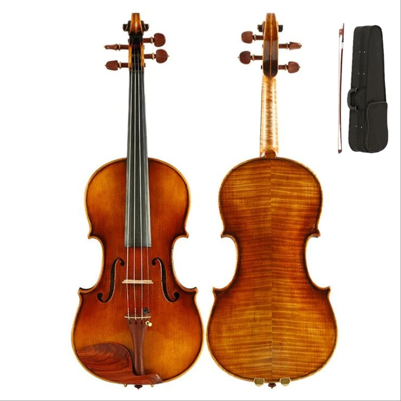 Для скрипки кленовый 4/4 Скрипки ручной работы из черного дерева Picea Asperata