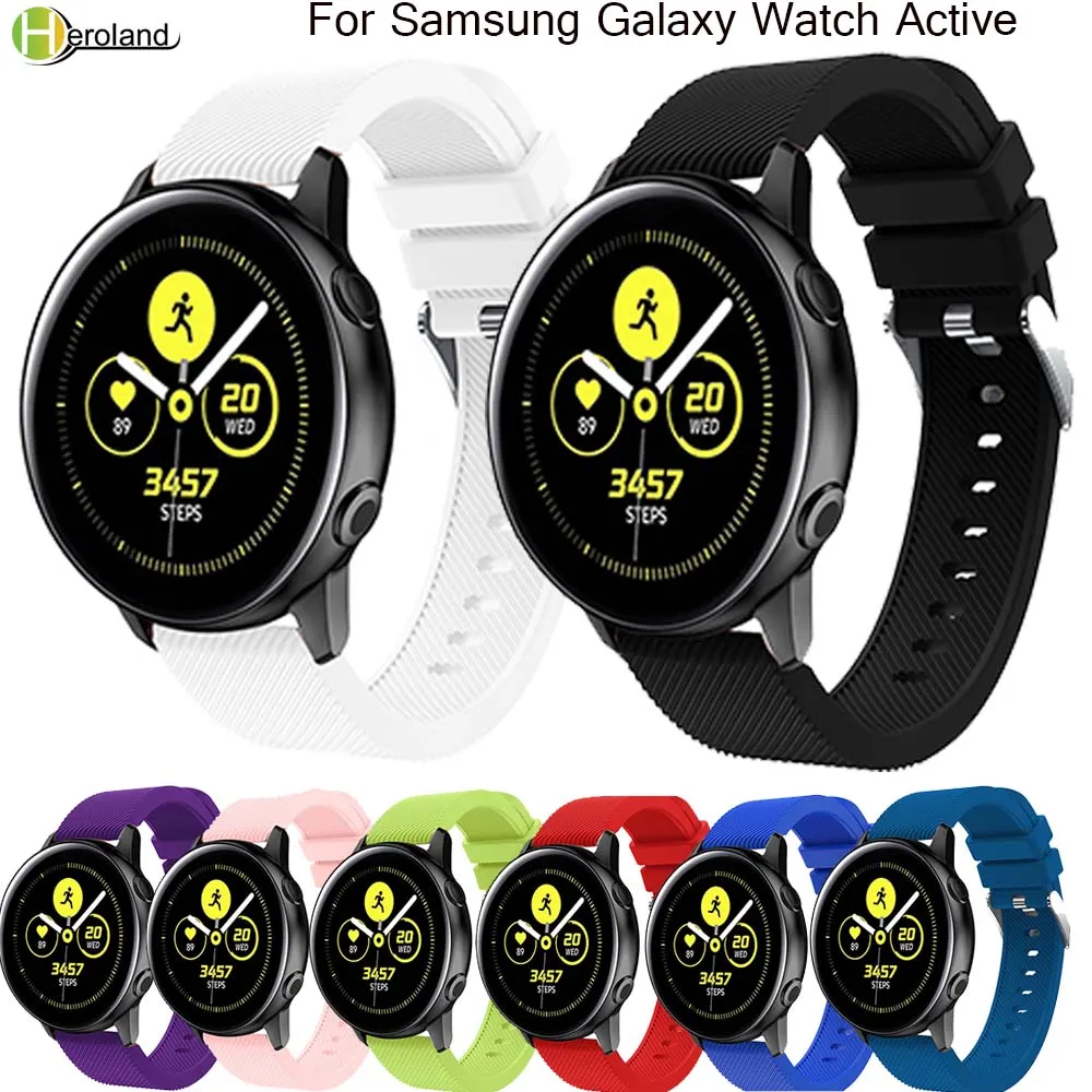 Ремешок для часов Gear S2/S4 20 мм спортивный силиконовый сменный Браслет смарт Samsung