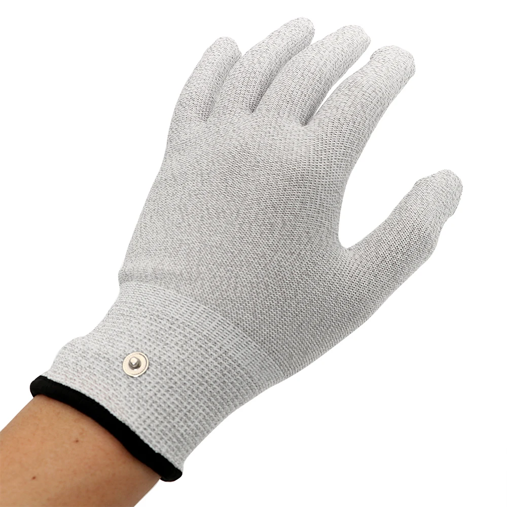 Перчатки OLO с электрошоком секс игрушки для мужчин женщин токопроводящие