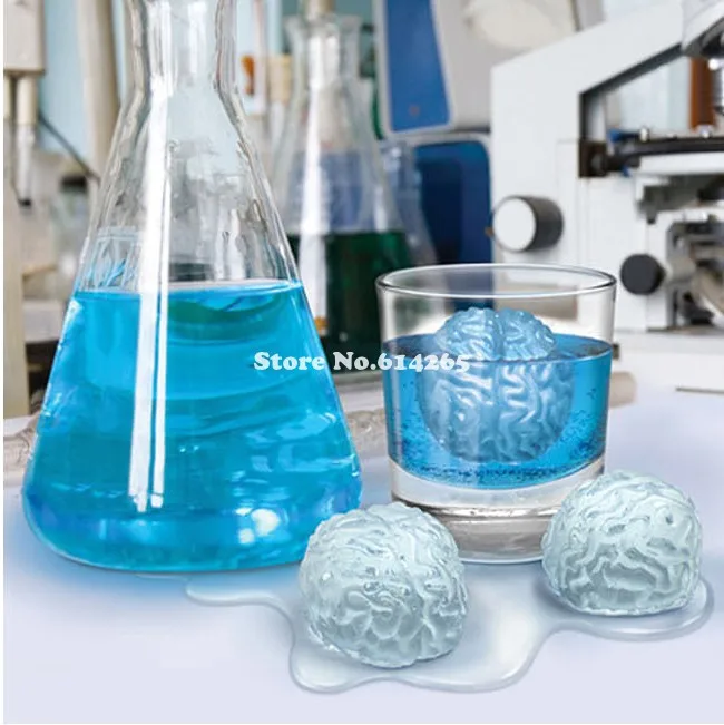 Силикон заморозка мозгов мороженое кубики плесень Ice поп-мейкера бар ну