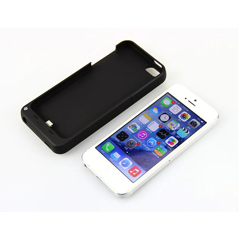 2200 мАч Для iPhone 5 5s Внешний Портативный Аварийного Батареи дело резервного