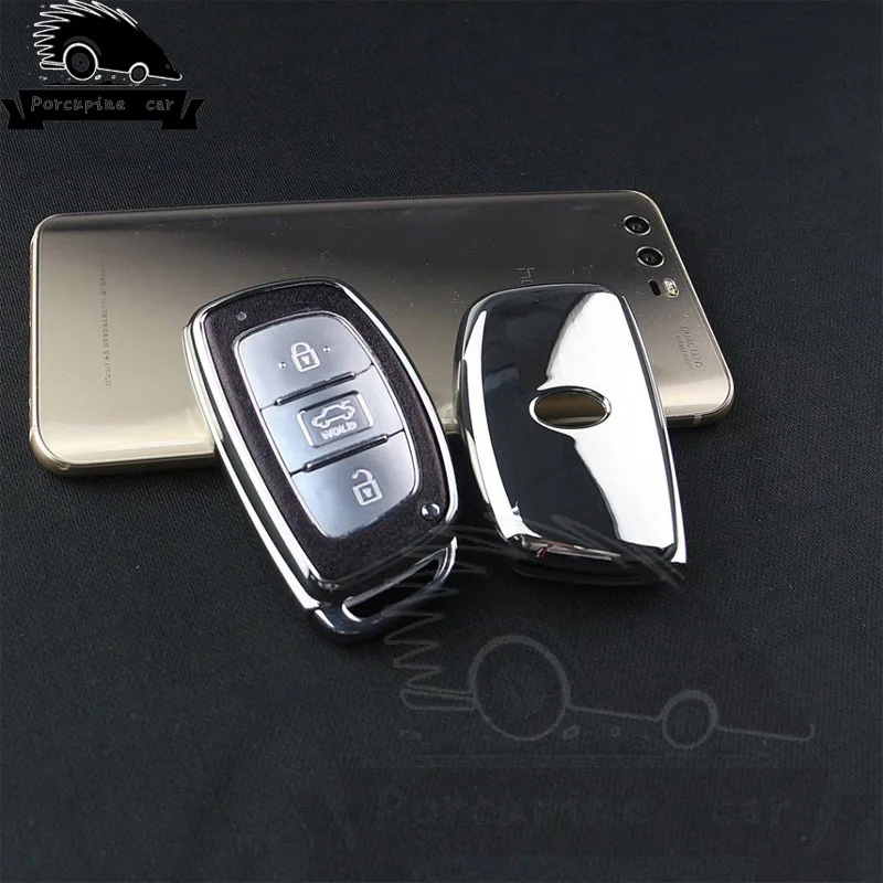 Чехол для автомобильного ключа из ТПУ Hyundai Hb20 Solaris I30 IX20 Crete Getz IX25|3 keys|fob chaini30 key case |