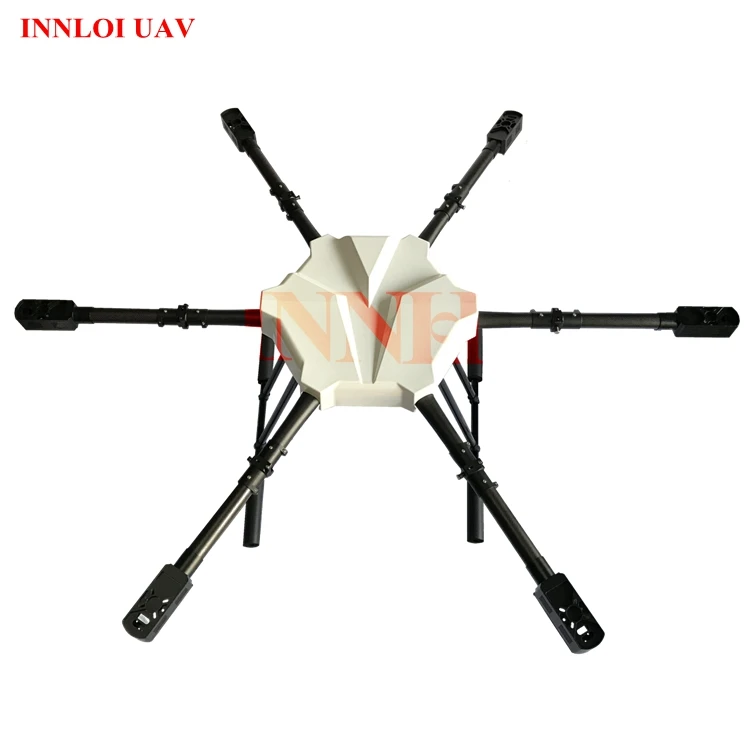 DIY 1250 мм 6 Ротор Hexacopter углеродное волокно складная рама для сельскохозяйственный