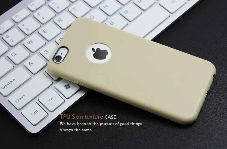 Оригинальный Бренд Мягкие TPU Skin Texture Case Для Iphone 7 Плюс Ультра Тонкий Полная Защита