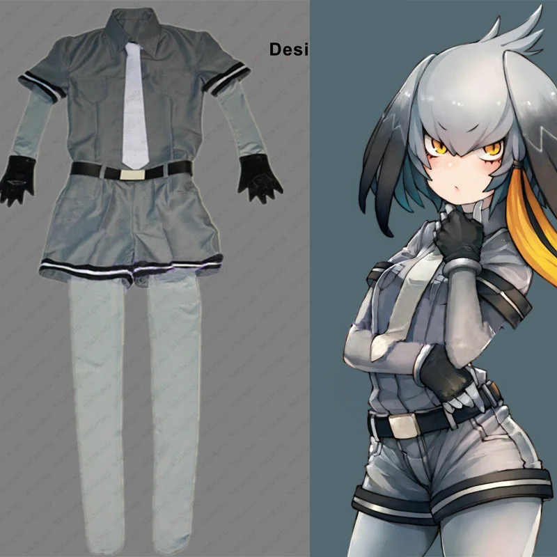 Костюм для косплея из аниме Kemono Friends Balaeniceps rex сделанный на заказ|cosplay costume|anime cosplay