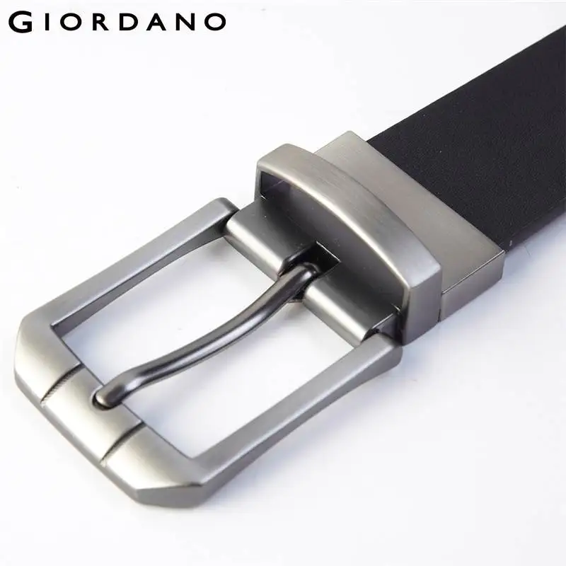 Giordano ремень выполненный из натуральной коровьей кожи, имеют двухстороннюю стальную пряжка.выполнен в одной цветовом варианте