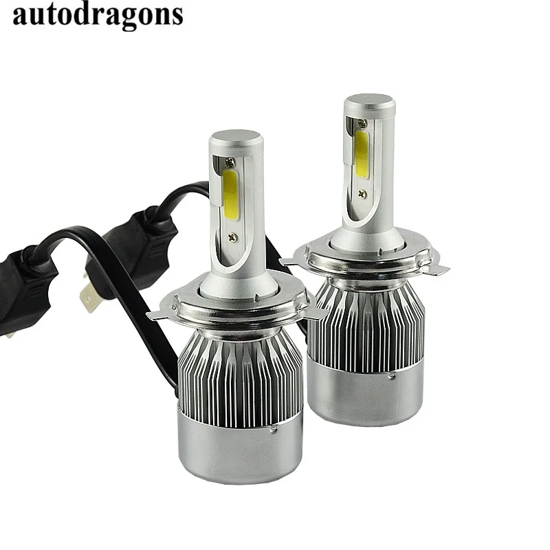 Autodragon 2017 Новый 2 * H15 светодиодный налобный фонарь комплект без ошибок 12 в 36 Вт