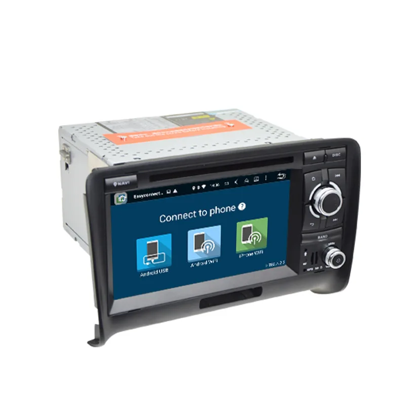 7 InchAndroid 9 0 автомобильный DVD плеер мультимедиа для Audi TT/TTS 2006 2012 с Wifi OBD2 DAB GPS
