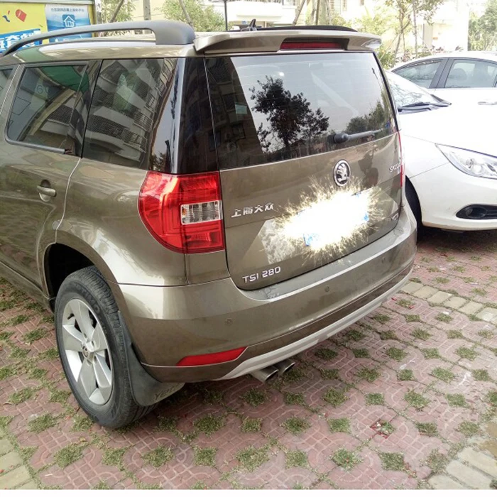 Используется для skoda yeti спойлер 2013-2017 высокого качества ABS Материал заднего крыла
