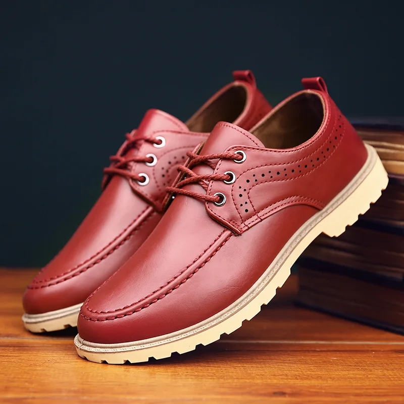 Hot style British fashion waterproof breathable slip-on business suits men casual shoes | Обувь