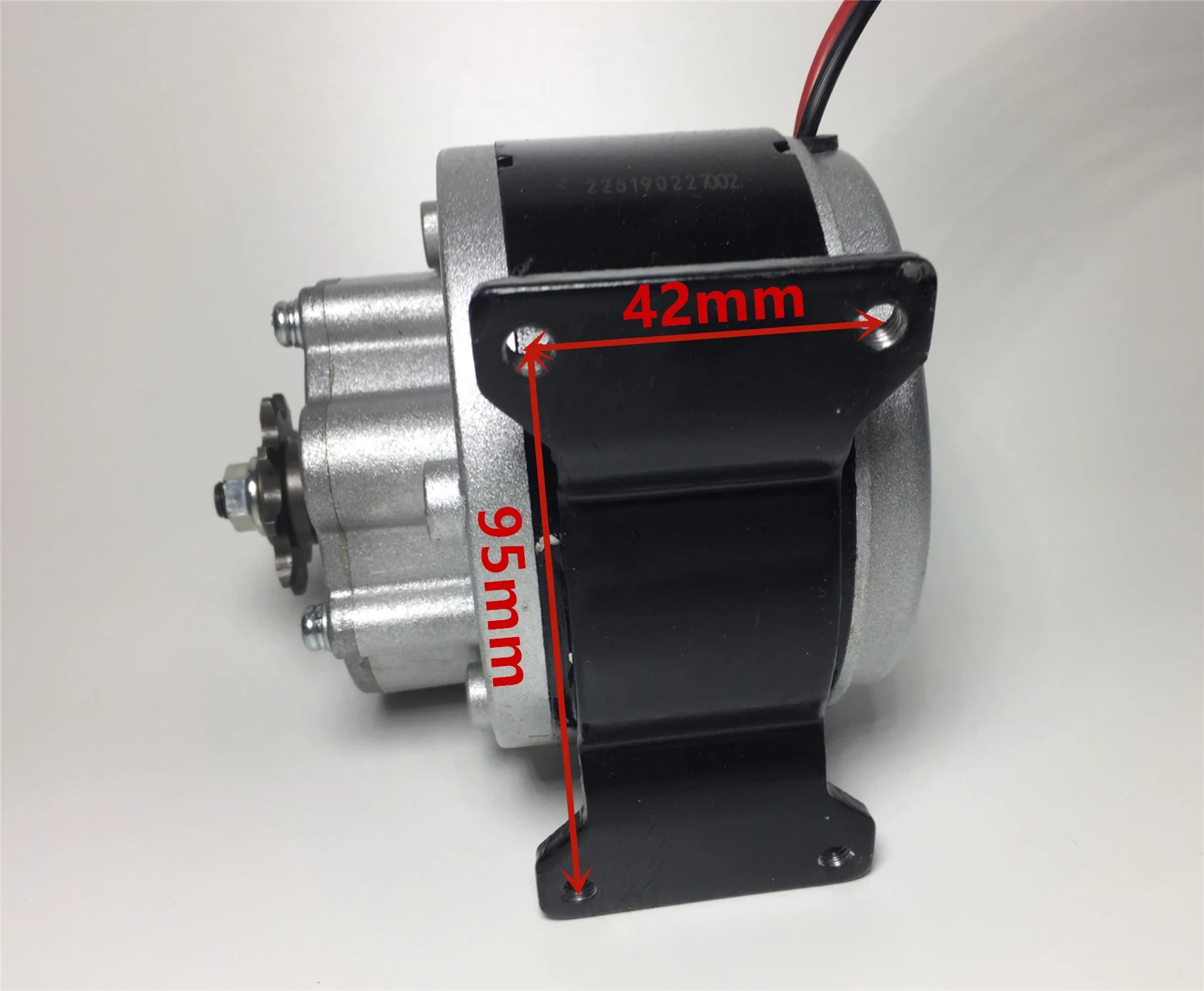 Постоянный магнит DC щетка для торможения мотор MY1016Z2 250W24V36V шкив