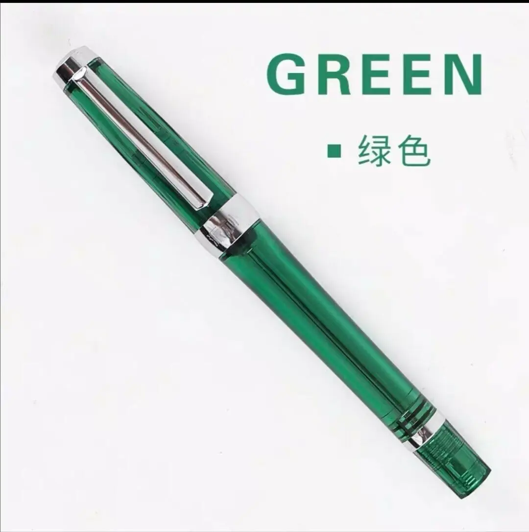 Green Paili вакуумная перьевая ручка с чернилами EF \ F \ M влажное перо канцелярские принадлежности для офиса и школы - Цвет: Green