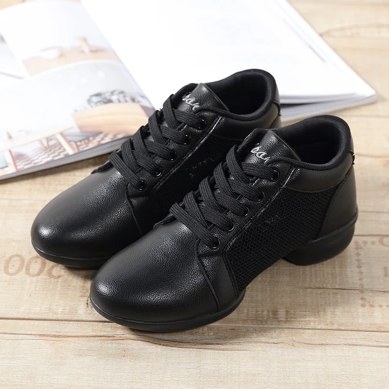 Новинка дышащая танцевальная обувь с мягкой подошвой женские спортивные