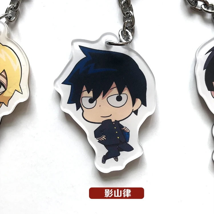 Аниме Mob Psycho 100 Kageyama Shigeo reigen arataka брелок для косплея акриловая фигурка подвеска