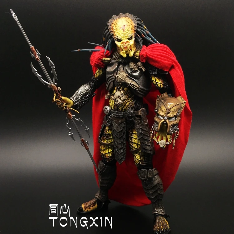 NECA AVP Aliens vs. Predator серия Young Blood/Elder Predator Охотник на змею фигурка игрушки 18 см