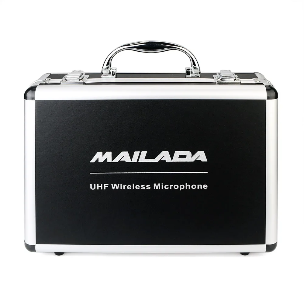 MAILADA WM10 50 канал профессиональный УВЧ Беспроводной микрофон Системы для DSLR