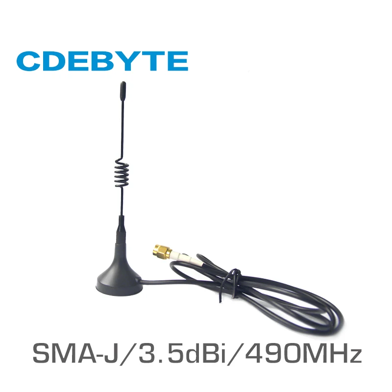 

TX490-XP-100 490MHz SMA-J interface 50 Ohm impedance less than 1.5 SWR 3.5dBi gain high-quality sucker antenna