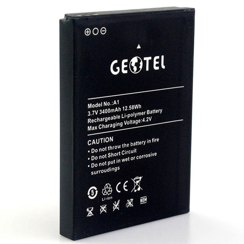 Аккумулятор для мобильного телефона Roson GEOTEL A1 3400 мАч Новые резервные батареи