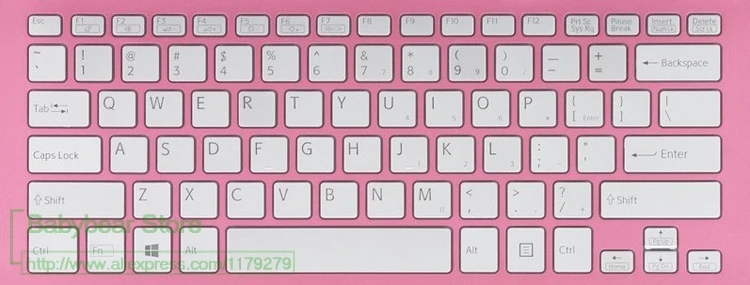 Силиконовая пленка для клавиатуры защитная Sony Vaio Svf14A подходит 14E серии Svf14218Sc 14217Sc