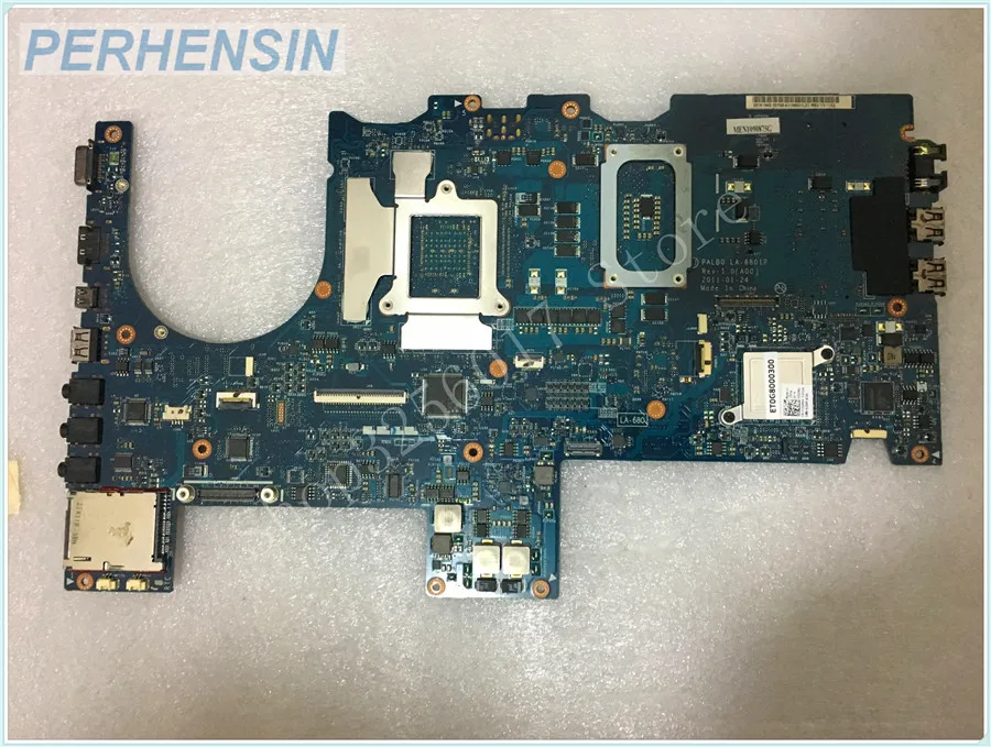 

FOR Dell FOR Alienware M14x R1 laptop motherboard GT-555M XYCJJ 0XYCJJ CN-0XYCJJ LA-6801P