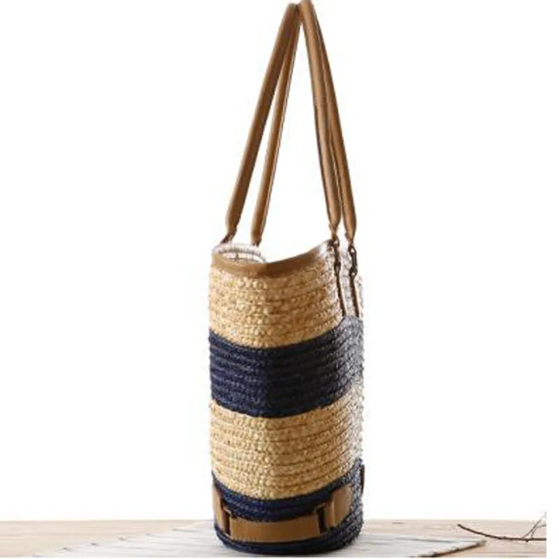 Пляжная сумка высокого качества на лето большие соломенные сумки ручной работы