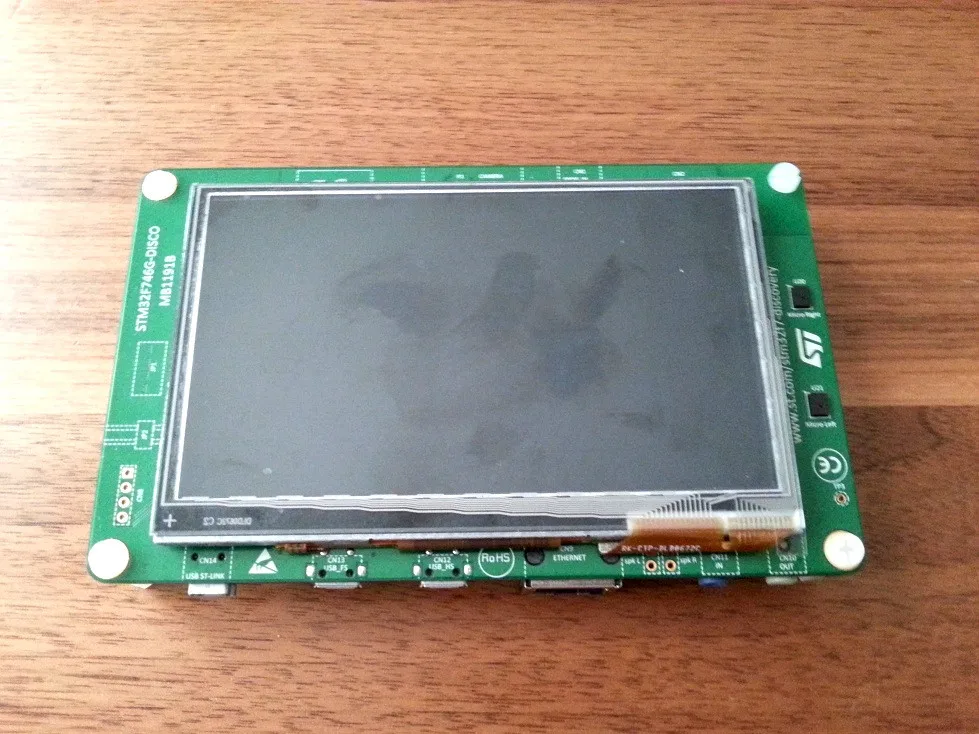 Набор для разработки stm32f746gdiscovery STM32F7 с макетной платой STM32F746NG MCU ST-LINK/V2-1 |