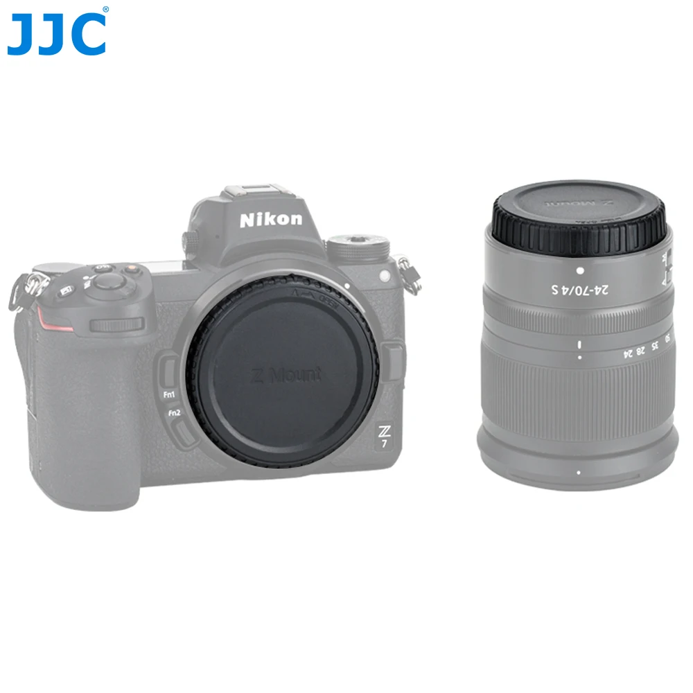 

JJC 2-In-1 BF-N1 LF-N1 Camera Lens Cap Body Cap&Rear Lens Cap for Nikon Z Mount Camera&Lens for Nikon Zfc Z50 Z5 Z6 Z6II Z7 Z7II