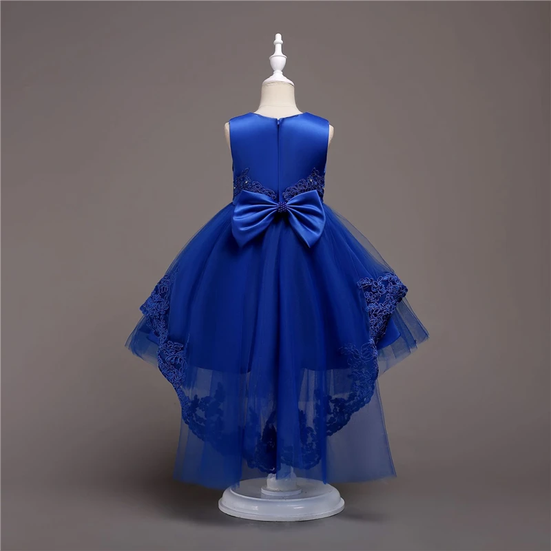 Кружевное платье Yeedison для девочек детское свадебной вечеринки с вышивкой 2018