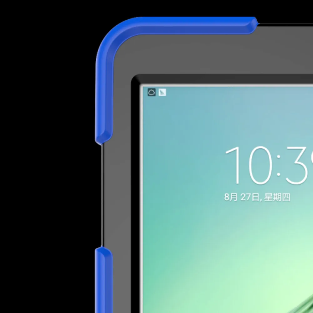 Чехол для Samsung GALAXY Tab S2 9 7 &quotSM T810 T815 T813 T819 чехол планшета GLF Мягкий силикон + PC задняя