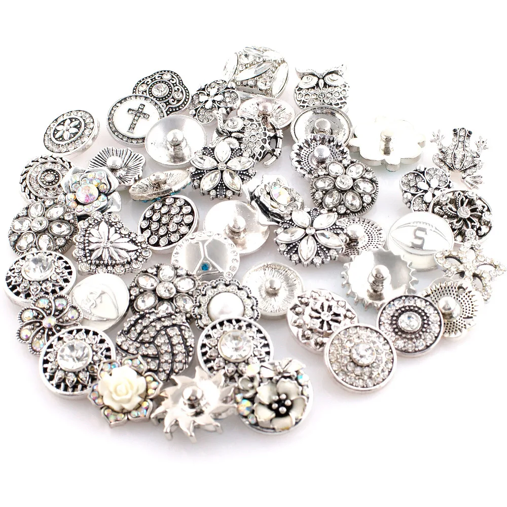 5 шт./партия новинка высокое качество этнический белый горный хрусталь 18 мм