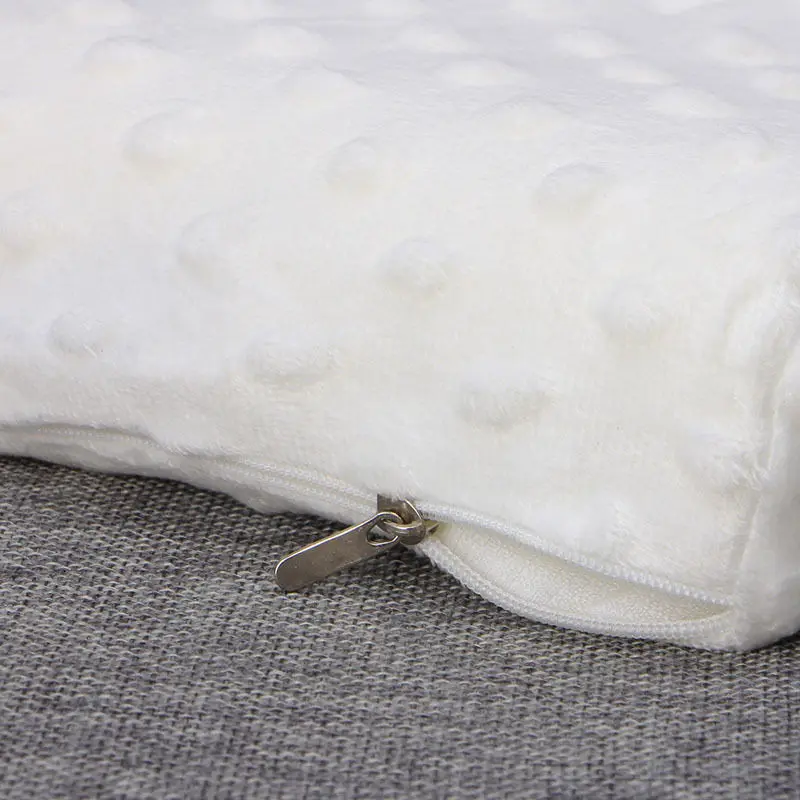 

New 1Pc Kid Baby Infant Memory Foam Pillow Prevent Flat Head Cervical Protect Healthcare Pillows