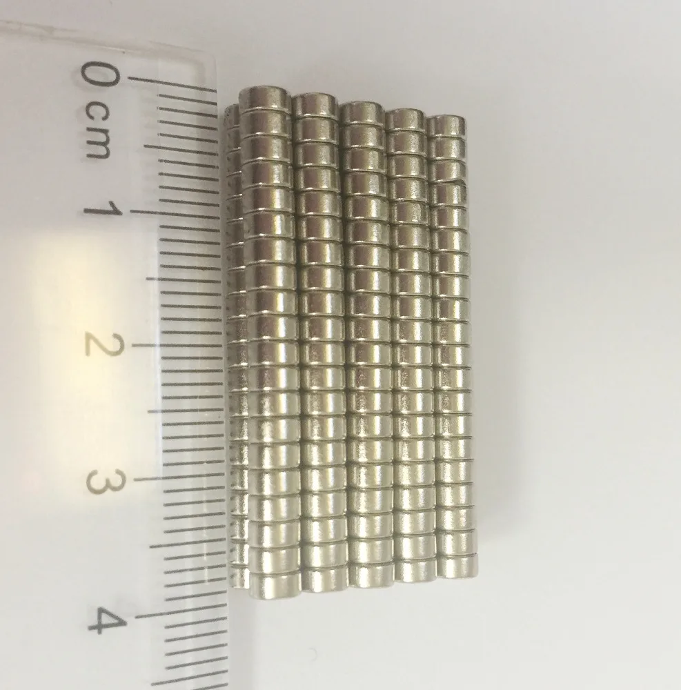 100 шт/200 шт Dia4x2mm совершенно новый диск редкоземельный неодимовый сильный
